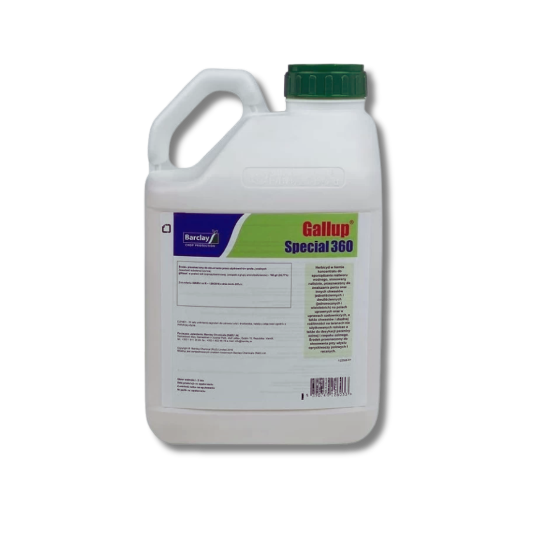 Nieselektywny herbicyd oparty na glifosacie. Do zwalczania resztek roślin po zbiorach.
