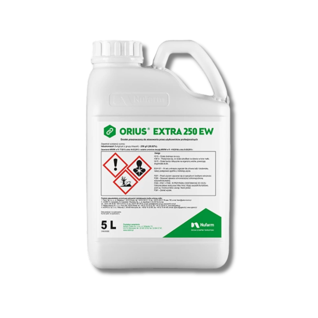 Tebukonazol w formulacji EW. Chroni przed chorobami pszenicy, jęczmienia i rzepaku.